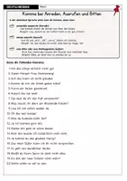 Vorschau - Arbeitsblätter - Übungspaket: Komma bei Anreden, Ausrufen, Bitten, Appositionen (inkl. Lösung) - Seite 2