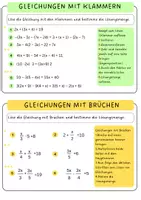 Vorschau - Stationenlernen - Differenziertes Stationenlernen zu Gleichungen Klasse 7 - Seite 3