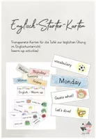 Vorschau - Präsentationen/Tafelbilder - English Warm up - Deckblatt