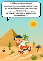 Vorschau - Arbeitsblätter - Wüsten-Knirpse: Mathe im alten Ägypten / 1. und 2. Klasse - Seite 1