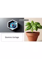 Vorschau - Spiele - Domino Vorlage Word-Dokument (bearbeitbar) - Deckblatt