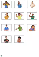 Vorschau - Arbeitsblätter - Symbole fürs Vokabelheft "Gefühle" DaZ / DaF / Deutsch - Seite 2