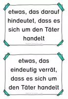 Vorschau - Fördermaterial/Inklusion - Detektiv-Wortschatz Begriffe und Erklärungen - Seite 3