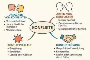 Vorschau - Arbeitsblätter - Lernposter + Arbeitsblätter zum Thema "Mohammed" + Lösung & Fragen & MP3 + Mindmap + Infografiken - Seite 3