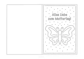 Vorschau - Arbeitsblätter - Karten zum Prickeln & Ausmalen - Kunst für den Muttertag - Seite 2
