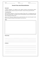 Vorschau - Arbeitsblätter - Versuch Bau eines Schaumlöschers - Chemie - Brandklassen und Löschmittel - Seite 1