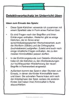 Vorschau - Arbeitsblätter - Detektivwortschatz üben - Materialpaket - Seite 2