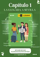 Vorschau - Arbeitsblätter - Leseverstehen Spanisch "En Sevilla" inkl. Online-Aufgaben - Deckblatt