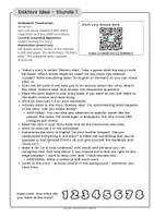 Vorschau - Stundenentwürfe - Jumpstart with Cognats - Arbeitsplan 2 (Doktors Idee) inkl. Videos/Interactives - Seite 1