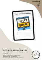 Vorschau - Arbeitsblätter - Betriebspraktikum: Begleitheft - Deckblatt