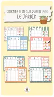 Aperçu - Apprentissages en autonomie - 🪴 Au jardin 🗺️ Orientation sur quadrillage - Page de couverture