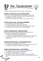 Vorschau - Arbeitsblätter - De5 Sachtexte - Deckblatt