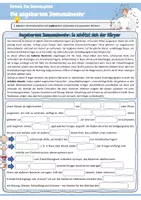 Vorschau - Arbeitsblätter - Die angeborene (unspezifische) Immunabwehr (Immunsystem / Immunbiologie / Biologie) - Seite 1