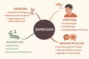 Vorschau - Arbeitsblätter - Lernposter + Arbeitsblätter zum Thema "Depression" + Lösung & MP3 + Mindmap + Infografik - Seite 3
