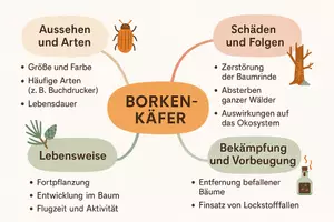 Vorschau - Arbeitsblätter - Lernposter + Arbeitsblatt "Borkenkäfer" + Onlineübung & MP3 + Mindmap + Infografik - Seite 3