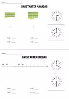 Voorbeeld - Dagstarters derde leerjaar - Pagina 1