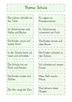 Vorschau - Spiele - Richtig oder Quatsch ? Lesespiel für die 1. und 2. Klasse - Deckblatt