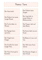 Vorschau - Spiele - Richtig oder Quatsch ? Lesespiel für die 1. und 2. Klasse - Seite 2