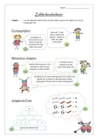 Vorschau - Stundenentwürfe - Arbeitsblatt und Idee für Stundenverlauf - Einführung von Variablen - Deckblatt