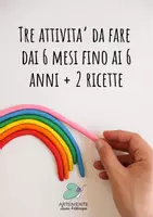anteprima - Esercizi - Tre attivita’ sensoriali dai 6 mesi ai 6 anni - Pagina di copertina
