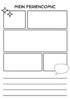 Vorschau - Arbeitsblätter - Feriencomic - Seite 3