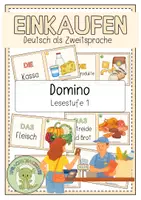 Vorschau - Spiele - EINKAUFEN Domino - Deckblatt