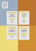 Vorschau - Anderer Materialtyp - Fleißkärtchen-Urkunden mit Sternen und Pokalen - Deckblatt