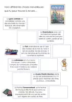 Aperçu - Feuilles d'exercices - La ville d'Anvers (Projet villes de Belgique) - Page 1
