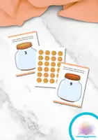 anteprima - Giochi - Gioco per imparare a contare "Biscotti e Barattoli" - Pagina di copertina