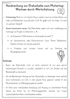 Vorschau - Arbeitsblätter - Muttertag Bastelvorlage / Drehscheibe Growth Mindset - Seite 3