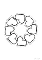 Vorschau - Mal- und Bastelvorlagen - Mandala-Karten Muttertag Vatertag - Seite 3