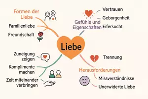 Vorschau - Arbeitsblätter - Lernposter + Arbeitsblätter zum Thema "Liebe" + Lösung & MP3 + Mindmap + Infografik - Seite 3