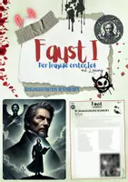 Vorschau - Unterrichtsreihen - Faust I von Goethe: Fausts Ausgangssituation – Eine tiefgehende Analyse der Dramenhandlung (11. & 12. Klasse | Deutsch | Abitur | Oberstufe | Drama) - Deckblatt
