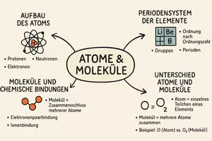 Vorschau - Arbeitsblätter - Lernposter + Arbeitsblätter zum Thema "Atome und Moleküle" + Lösung & MP3 + Mindmap + Infografik - Seite 3