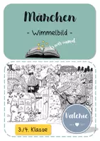 Vorschau - Arbeitsblätter - Märchen: Vorwissen abfragen - Wimmelbild (3./4. Klasse) - Deckblatt