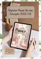 Vorschau - Anderer Materialtyp - Digitaler Planer für das Schuljahr 2025/26 Neutral - Deckblatt