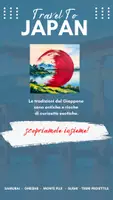 anteprima - Materiale di supporto/inclusione - Geografia, Giappone, presentazione formato Instagram Story - Pagina 1