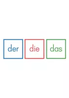 Vorschau - Stationenlernen - Sortierspiel: Artikel (der/die/das) auch für DAZ - Seite 1