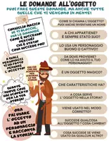 anteprima - Esercizi - INVENTA LA STORIA DAGLI OGGETTI,GIOCO DELL' INVESTIGASTORIE - Pagina 1