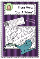 Vorschau - Arbeitsblätter - Franz Marc: "Das Äffchen" - Ausmalbild - Deckblatt