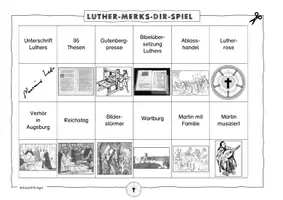 Vorschau - Spiele - Martin Luther: Merks-dir-Spiel zur Unterrichtseinheit - Seite 2
