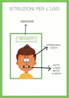 anteprima - Materiale di supporto/inclusione - FACCIO LE FACCE - GIOCO SULLE EMOZIONI - Pagina 3