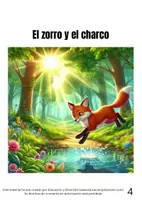 Vista previa - Hojas de trabajo - 10 Cuentos de comprension lectora con moraleja - página 3