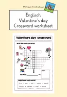 Vorschau - Spiele - Valentine's day paket: Vocabulary games and worksheets - Seite 1