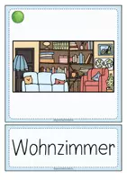 Vorschau - Fördermaterial/Inklusion - WOHNEN (Räume) Wort- und Bildkarten - Seite 2