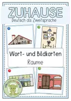 Vorschau - Fördermaterial/Inklusion - WOHNEN (Möbel) Wort- und Bildkarten - Deckblatt