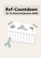 Vorschau - Anderer Materialtyp - Referendariats Countdown Abreißkalender - Deckblatt