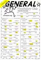 Vorschau - Arbeitsblätter - Englisch Vokabel-Quiz – Wortschatzübung mit Lösungen - Seite 3