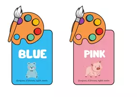 Vista previa - Tarjetas / Manipulativos - Llavero colores en inglés - English keychains - página 3