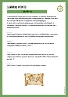 Vorschau - Arbeitsblätter - Treasure hunt (cardinal points) - Spiel zu den Himmelsrichtungen - Seite 1